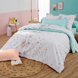 Housse de Couette Tradilinge Helsi Mint Coton