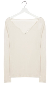 Haut de pyjama House in Style Floor Off White