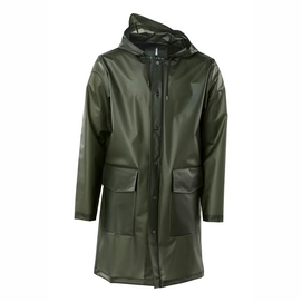 Imperméable RAINS Hooded Coat Foggy Green
