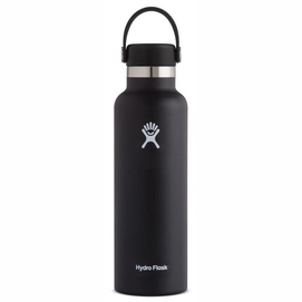 Bouteille Isotherme Hydro Flask Standard Mouth Flex Cap Black 621 ml