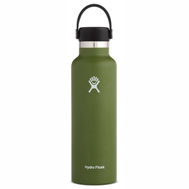 Bouteille Isotherme Hydro Flask Standard Mouth Flex Cap Olive 621 ml