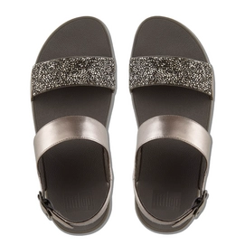 Sandaal FitFlop Sparklie™ Crystal Pewter