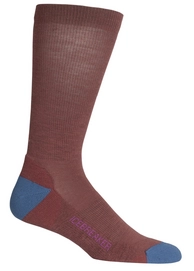Chaussettes Icebreaker Men Lifestyle Light Crew Grape Azul
