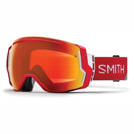 Skibril Smith I/O 7 Fire Split / ChromaPop Everyday Red Mirror