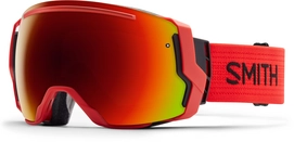 Skibril Smith I/O 7 Fire Frame/Red Sol X Mirror/Blue Sensor Mirror Lens