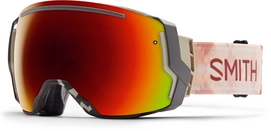 Skibril Smith I/O 7 Lago Lasso Frame/Red Sol X Mirror/Blue Sensor Mirror Lens