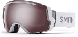 Skibril Smith I/O 7 White Frame/Ignitor Mirror/Red Sensor Mirror Lens