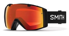 Masque de Ski Smith I/O Black / ChromaPop Everyday Red Mirror 2018