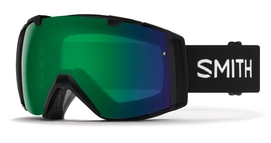 Masque de Ski Smith I/O Black / ChromaPop Everyday Green Mirror 2018