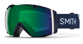 Masque de Ski Smith I/O Ink Stratus / ChromaPop Everyday Green Mirror