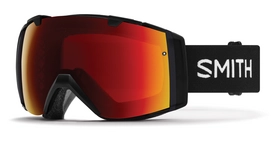 Masque de Ski Smith I/O Black / ChromaPop Sun Red Mirror 2018