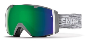 Masque de Ski Smith I/O Cloudgrey / ChromaPop Sun Green Mirror
