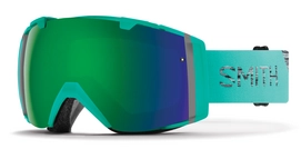 Masque de Ski Smith I/O Opal / ChromaPop Sun Green Mirror