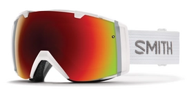 Skibril Smith I/O White Frame Red Sol-X Mirror