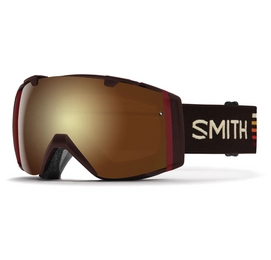 Skibril Smith I/O Morel Sunset Frame Gold Sol-X Mirror