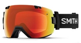 Skibrille Smith I/OX Black / ChromaPop Everyday Red Mirror