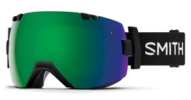 Masque de ski Smith I/OX Black / ChromaPop Sun Green Mirror Noir