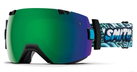 Masque de ski Smith I/OX Tall Boy / ChromaPop Sun Green Mirror Noir