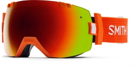 Skibril Smith I/O X Orange Frame/Red Sol X Mirror/Blue Sensor Mirror Lens