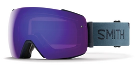 Masque de ski Smith I/O MAG Petrol / ChromaPop Everyday Violet Mirror Gris