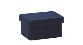 Opbergmand Aquanova Imago Donker Blauw Small (3 stuks)