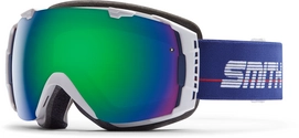 Skibril Smith I/O White Archive 1989 Frame/Green Sol X Mirror/Red Sensor Mirror Lens