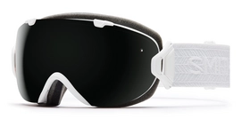 Skibril Smith I/OS White Eclipse Frame Blackout