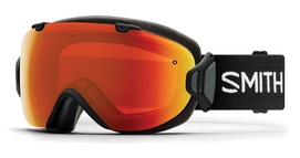 Skibril Smith I/OS Black / ChromaPop Everyday Red Mirror
