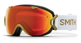Masque de Ski Smith I/OS Elena Id / ChromaPop Everyday Red Mirror