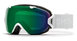 Skibril Smith I/OS White Vapor / ChromaPop Everyday Green Mirror