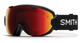 Masque de ski Smith I/OS Black / ChromaPop Sun Red Mirror Noir