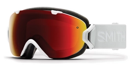 Masque de ski Smith I/OS White Vapor / ChromaPop Sun Red Mirror