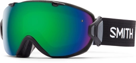 Skibril Smith I/OS Black Frame Green Sol-X Mirror