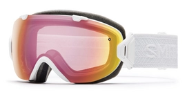 Masque de Ski Smith I/OS White Eclipse Frame Photochromic Red Sensor