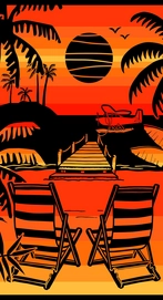 Strandtuch Le Comptoir De La Plage Longbeach Islita
