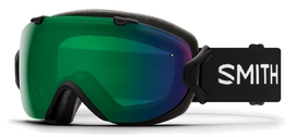 Masque de Ski Smith I/O Black / Chroma Pop Sun Green Mirror
