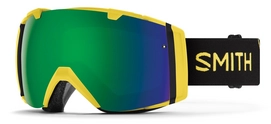 Masque de Ski Smith I/O Citron Glow / ChromaPop Sun Green Mirror