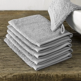 Waschlappen De Witte Lietaer Imagine Grau (6er Set)