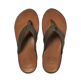 Slipper Reef Men J-Bay III Olive Tan