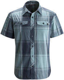 Blouse Black Diamond Men Ss Technician Shirt Admiral-Caspian Plaid