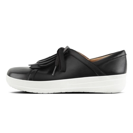 FitFlop F-Sporty™ II Lace-Up Fringe Leather Black