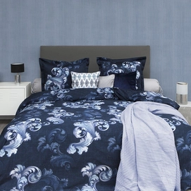 Dekbedovertrek Refined Jacky Blue Satijn