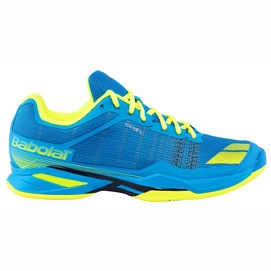 Chaussures de Tennis Babolat Jet Team Clay Men Blue Yellow