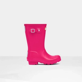 Regenlaars Hunter Kids Original Bright Pink