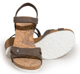 Sandaal Panama Jack Julia B38 Nubuck Gris Grey