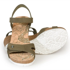 Sandaal Panama Jack Julia B39 Velour Trufa Truffle