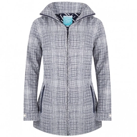 Regenjas Happy Rainy Days Jacket Nora Strokes Marine Wit
