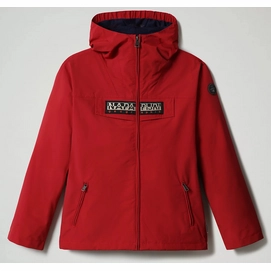 Jacket Napapijri Youth Rainforest Open Red Tango