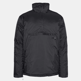 Jas Rains Unisex Padded Nylon Anorak Black