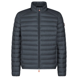 Jacket Save The Duck Men Alexander Grey Black FW22-S